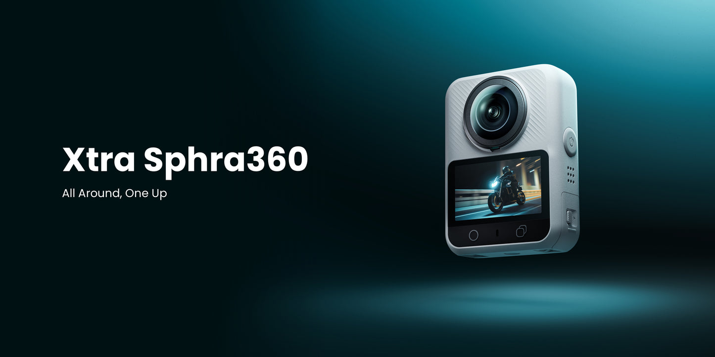 Xtra Sphra360: The Pro 8K 360 Action Camera for Creators
