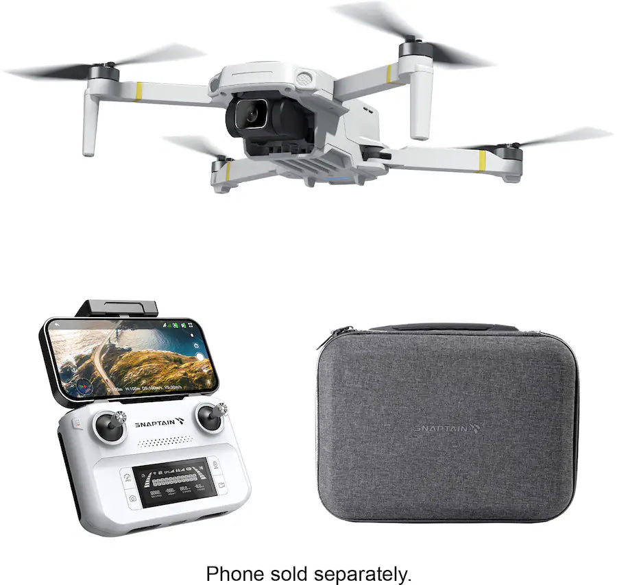 Snaptain P30 Pro 4K Camera GPS Drone and Remote Controller - Gray