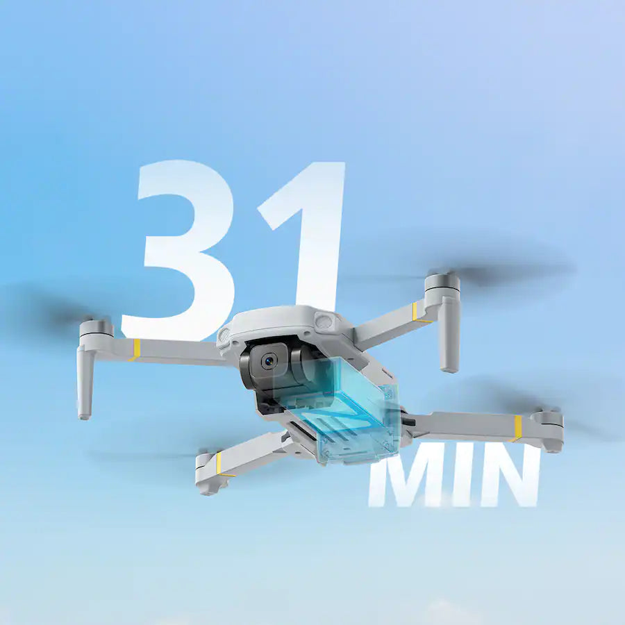 Snaptain P30 Pro 4K Camera GPS Drone and Remote Controller - Gray