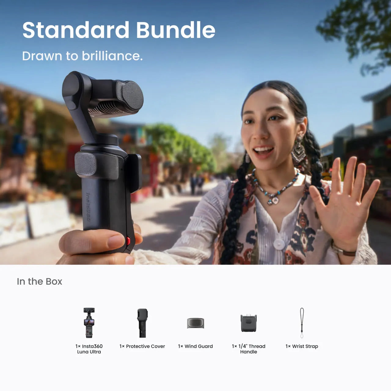 Insta360 Luna Ultra Standard Combo (Cosmic Black)