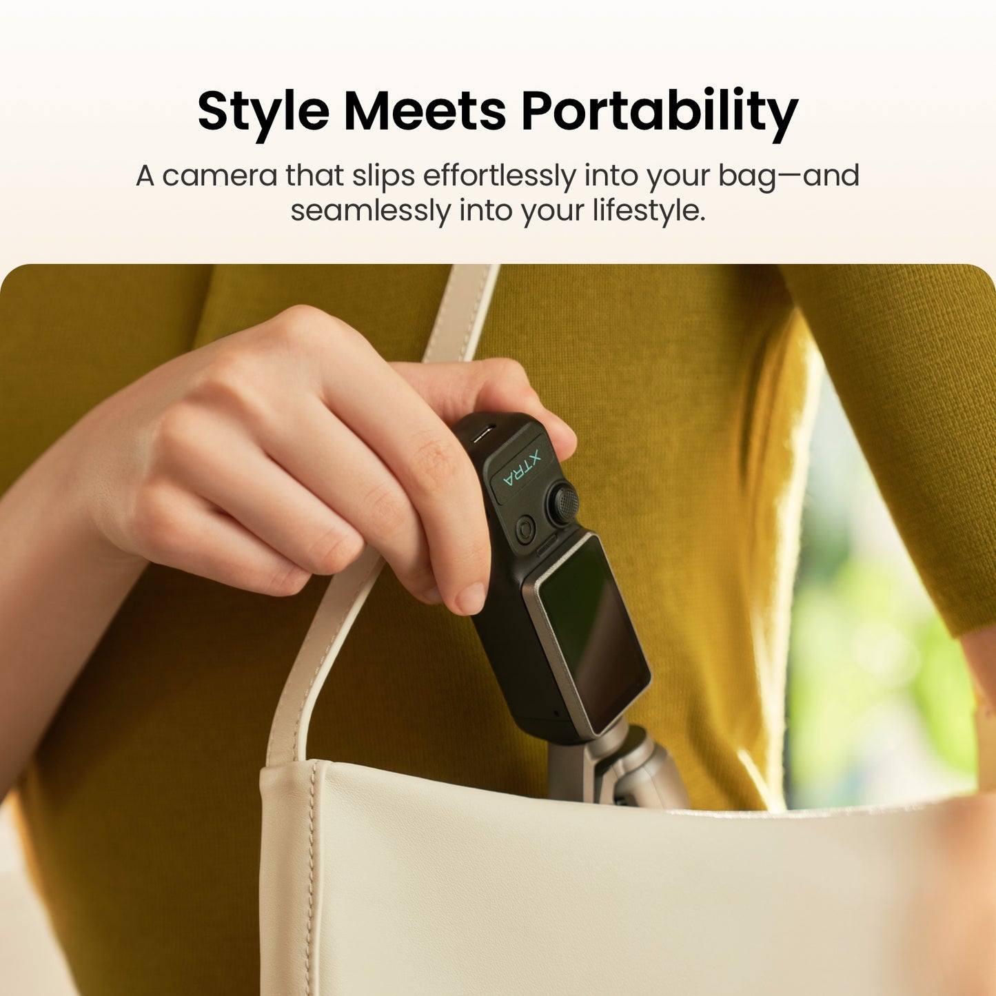 Xtra Muse: 4K/120fps Pocket Gimbal Camera with 1" CMOS Sensor